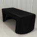 6 ft Open Back Fitted Polyester Rectangle Tablecloth