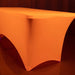 6 ft Rectangular Fitted Tablecloth Neon Spandex Table Cover