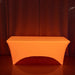 6 ft Rectangular Fitted Tablecloth Neon Spandex Table Cover
