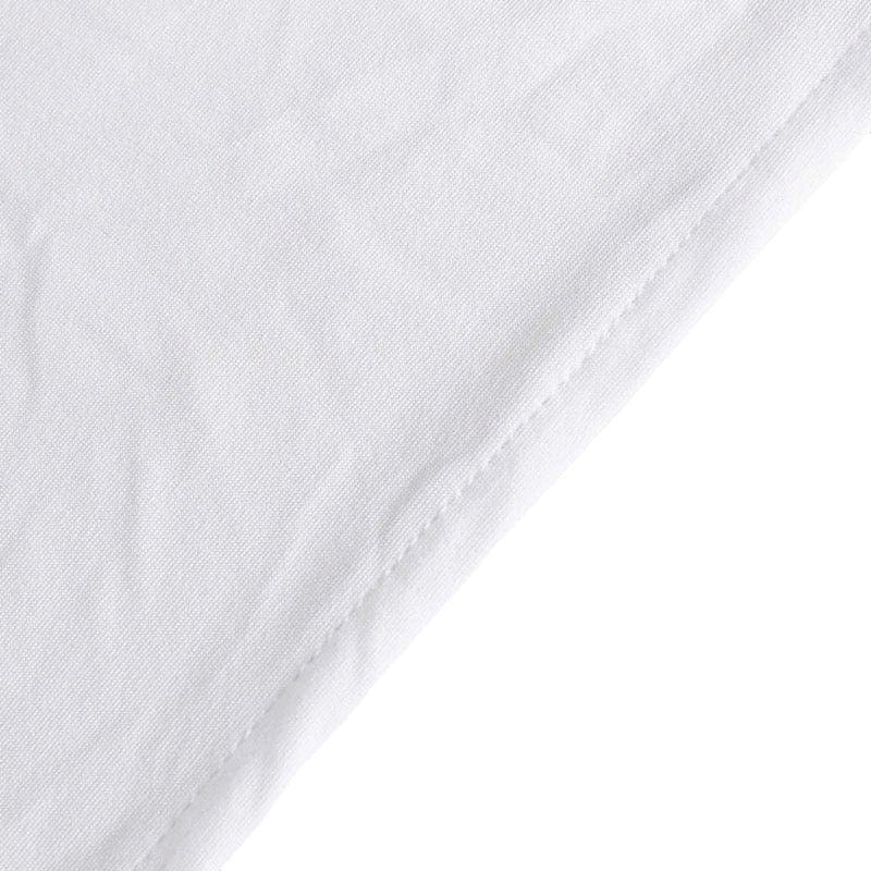 6 ft Stretch Spandex Fitted Round Tablecloth with Foot Pockets