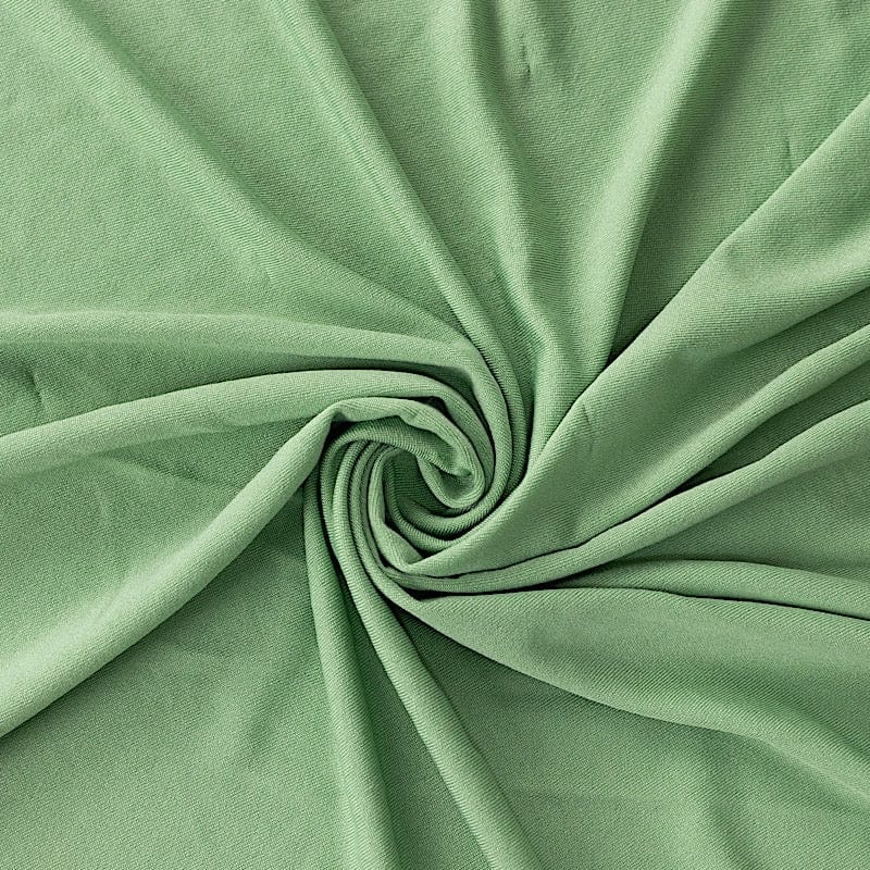 6 ft Wavy Rectangular Fitted Tablecloth Premium Spandex Table Cover