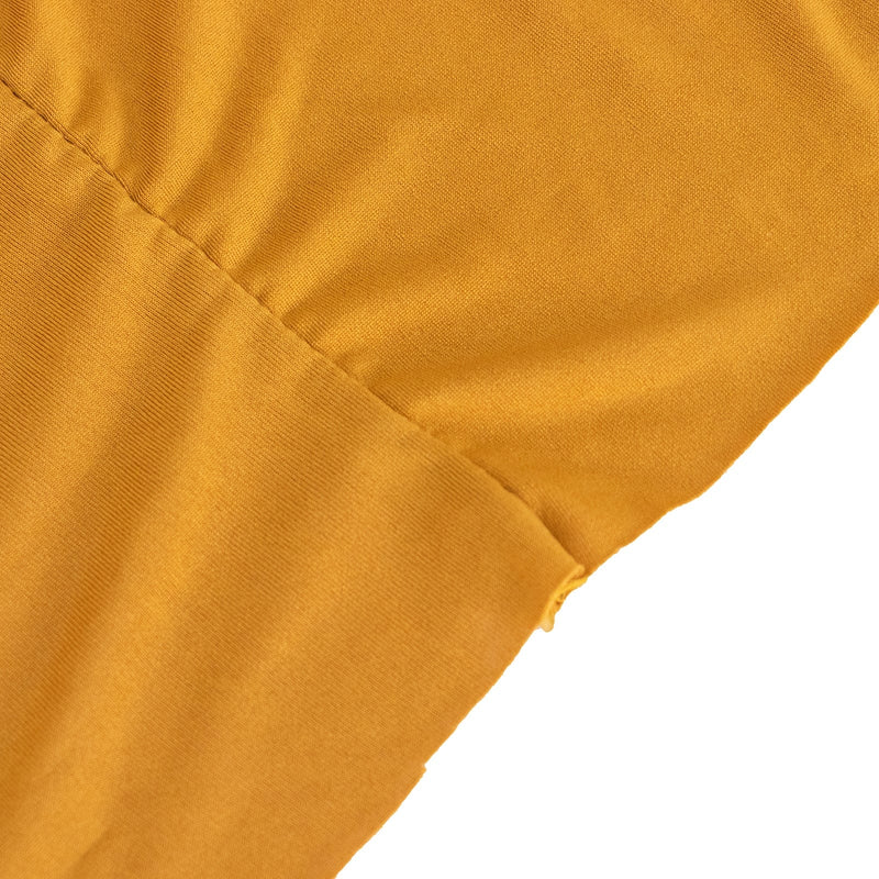 6 ft Wavy Rectangular Fitted Tablecloth Premium Spandex Table Cover