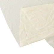 6 ft Wavy Spandex Fitted Round Tablecloth Table Skirt