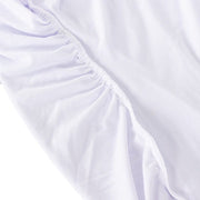 6 ft Wavy Spandex Fitted Round Tablecloth Table Skirt