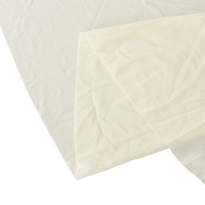 6 ft Wavy Spandex Fitted Round Tablecloth Table Skirt