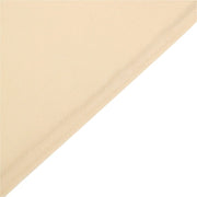 6 ft x 3 ft Matte Fitted Spandex Half Moon Wedding Arch Backdrop Stand Cover