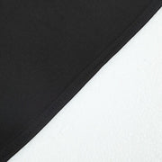 6 ft x 3 ft Matte Fitted Spandex Half Moon Wedding Arch Backdrop Stand Cover