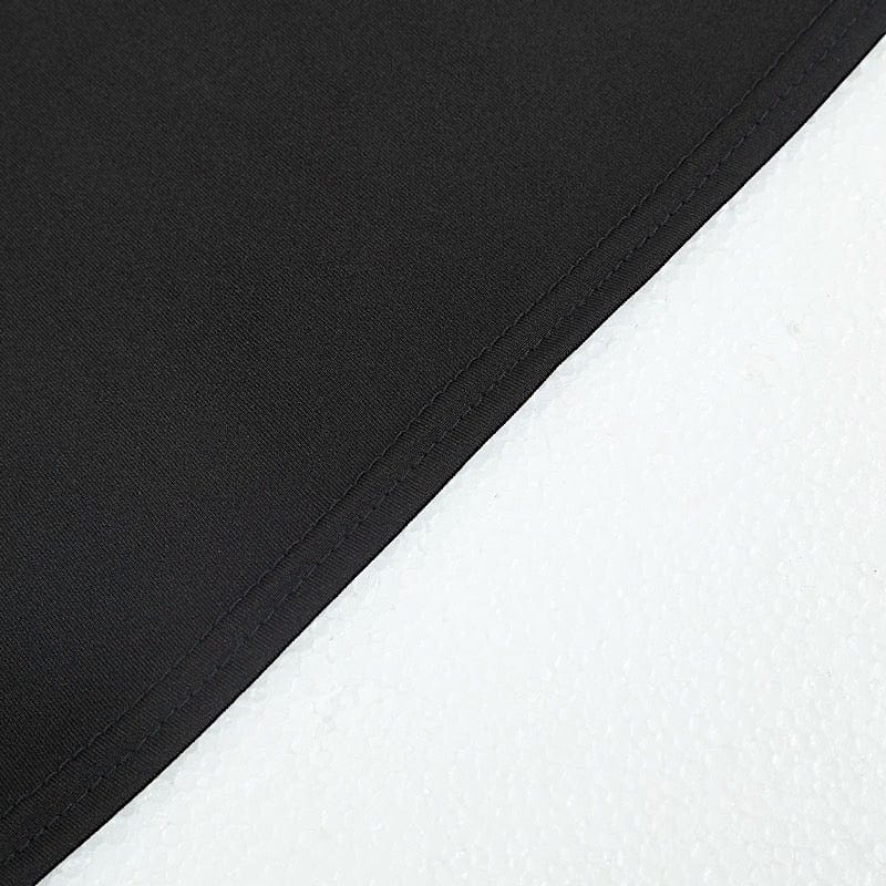 6 ft x 3 ft Matte Fitted Spandex Half Moon Wedding Arch Backdrop Stand Cover