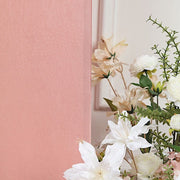 6 ft x 3 ft Matte Fitted Spandex Half Moon Wedding Arch Backdrop Stand Cover