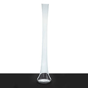 6 Heavy Duty Eiffel Tower Glass Vases with Round Base - Clear