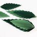 6 Leaves Hanging Paper Fans Wall Decor - Green PAP_FLO_LEAF01_MIXGN
