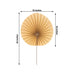 6 Pack Natural 25" Dried Tropical Palm Leaf Paper Fans - Natural ARTI_PAP_TROP01_14_NAT
