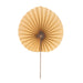 6 Pack Natural 25" Dried Tropical Palm Leaf Paper Fans - Natural ARTI_PAP_TROP01_14_NAT