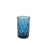 6 pcs 12 oz Crystal Cut Whiskey Glasses - Disposable Tableware GLAS_CUCT001_12_BLUE