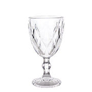 6 pcs 12 oz Crystal Cut Wine Glasses - Disposable Tableware GLAS_CUWN001_12_CLR
