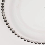 6 pcs 13" Round Beaded Rim Charger Plates