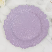 6 pcs 13" Round Textured Charger Plates