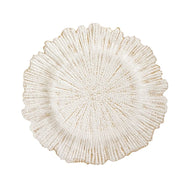 6 pcs 13" Round Textured Charger Plates CHRG_PLST0001_ANTQ