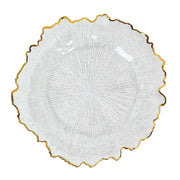 6 pcs 13" Round Textured Charger Plates CHRG_PLST0001_CLGD