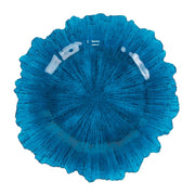 6 pcs 13" Round Textured Charger Plates CHRG_PLST0001_TNAVY