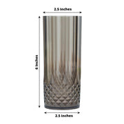 6 pcs 14 oz Crystal Plastic Drinking Glasses - Disposable Tableware