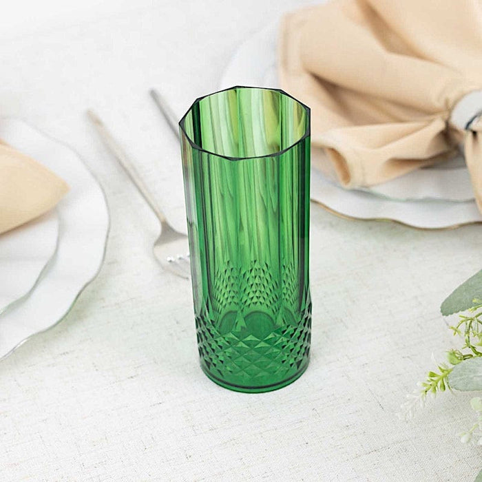 6 pcs 14 oz Crystal Plastic Drinking Glasses - Disposable Tableware