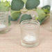 6 pcs 2.5" Glass Votive Candle Holders with Primrose Design - Clear CAND_HOLD_009_S_CLR