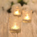 6 pcs 2.5" Glass Votive Candle Holders with Primrose Design - Clear CAND_HOLD_009_S_CLR