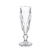 6 pcs 6 oz Crystal Cut Champagne Flute Glasses - Disposable Tableware GLAS_CUCP001_6_CLR