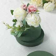 6 pcs 6" Round Floral Foam Blocks for Fresh Flowers - Green FOAM_ARTI_RND01_6_GRN