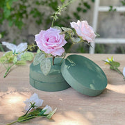 6 pcs 6" Round Floral Foam Blocks for Fresh Flowers - Green FOAM_ARTI_RND01_6_GRN
