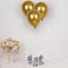6 pcs Metallic Foil Balloon Weights DIY Party Decorations
