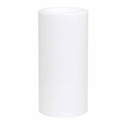 6 Real Wax 3" x 6" Flameless LED Pillar Candles with Flat Top LED_CAND_PL17_6_WHT_PK6