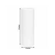 6 Real Wax 3" x 9" Flameless LED Pillar Candles with Flat Top