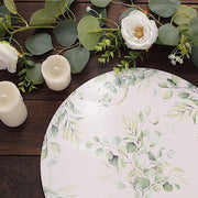 6 Round 13" Charger Plates with Chinoiserie Floral Print