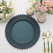 6 Round 13" Sunflower Plastic Dinner Charger Plates