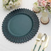 6 Round 13" Sunflower Plastic Dinner Charger Plates
