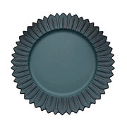 6 Round 13" Sunflower Plastic Dinner Charger Plates CHRG_PLST0021_TEAL