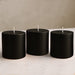 6 Round 3" x 3" Dripless Unscented Pillar Candles