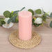 6 Round 3" x 6" Dripless Unscented Pillar Candles