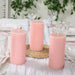 6 Round 3" x 6" Dripless Unscented Pillar Candles