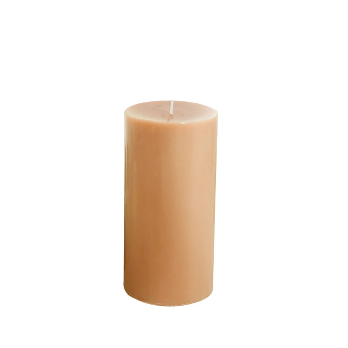 6 Round 3" x 6" Dripless Unscented Pillar Candles