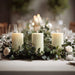 6 Round 3" x 6" Dripless Unscented Pillar Candles