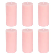 6 Round 3" x 6" Dripless Unscented Pillar Candles CAND_PL003_3X6_046