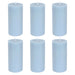 6 Round 3" x 6" Dripless Unscented Pillar Candles CAND_PL003_3X6_086