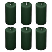 6 Round 3" x 6" Dripless Unscented Pillar Candles CAND_PL003_3X6_HUNT