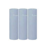 6 Round 3" x 9" Dripless Unscented Pillar Candles CAND_PL003_3X9_086