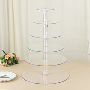 6 Tiers 22" Acrylic Cupcake Stand Set - Clear CAKE_STND_R6A