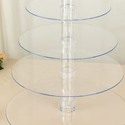 6 Tiers 22" Acrylic Cupcake Stand Set - Clear CAKE_STND_R6A
