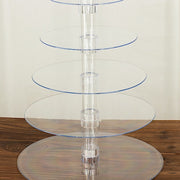 6 Tiers 22" Acrylic Cupcake Stand Set - Clear CAKE_STND_R6A